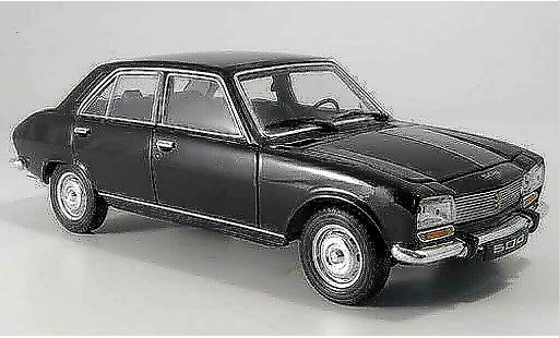 Peugeot 504 Berline 1/18 Welly Saloon black 1975 diecast model cars