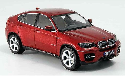Bmw X6 xdrive 50i 1/43 Schuco E71 50 i red 2008 diecast model cars
