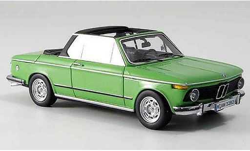 Bmw 2002 Cabriolet Baur 1/43 Neo Tii E10 Convertible green 1974 diecast model cars
