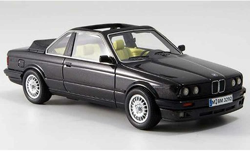 Bmw 320 Baur Cabriolet 1/43 Neo E30 i (E30) Convertible grey 1986 diecast model cars