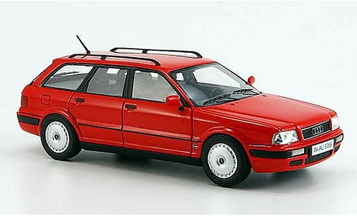Audi 80 avant 1/43 Neo (B 4) red diecast model cars