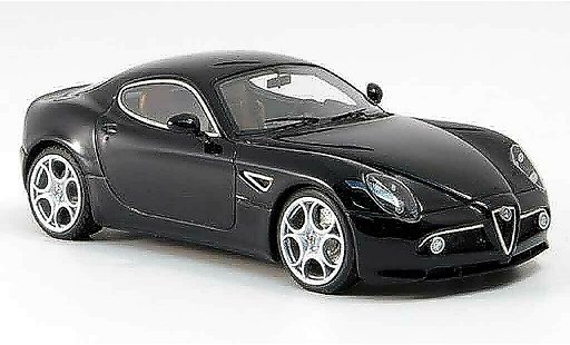 Alfa Romeo 8C competizione 1/43 Look Smart black austellung frankfurt 2007 diecast model cars