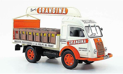 Renault Galion Base 1/43 Norev 2.5t getrankeaufbau orangina 1967 diecast model cars