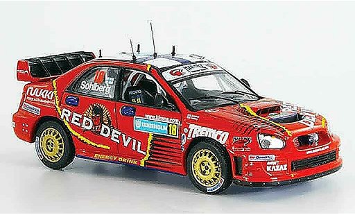 Subaru Impreza WRC 1/43 IXO no.18 sohlberg lindstrom 2006 diecast model cars