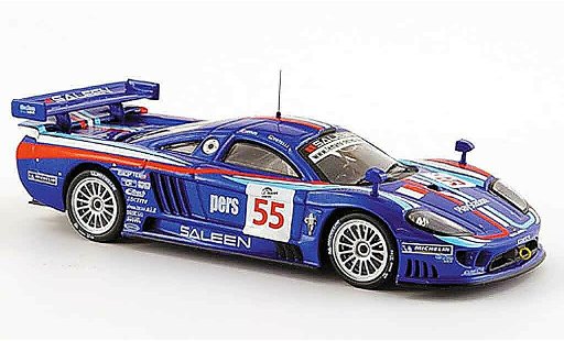 Saleen S7R 2006 1/43 IXO No.55 Ortelli Ayari 1000 km SPA diecast model cars