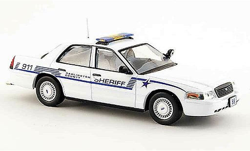 Ford Crown Police Interceptor 1/43 IXO policeDarlington County Sheriff diecast model cars