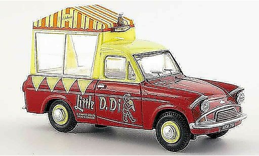 Ford Anglia Van 1/43 Oxford Di Maschios Ice Cream Eiswagen diecast model cars