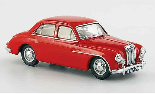 MG ZA Magnette 1/43 Oxford red diecast model cars
