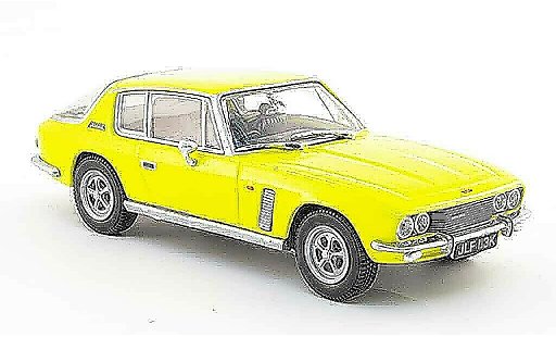 Jensen MK3 Base 1/43 Oxford Interceptor yellow diecast model cars