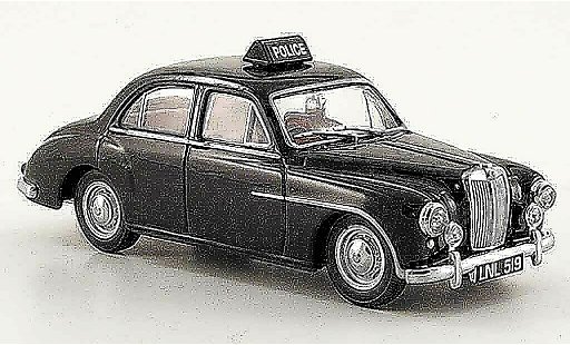 MG ZA Magnette 1/43 Oxford Northumberland County Constab. diecast model cars
