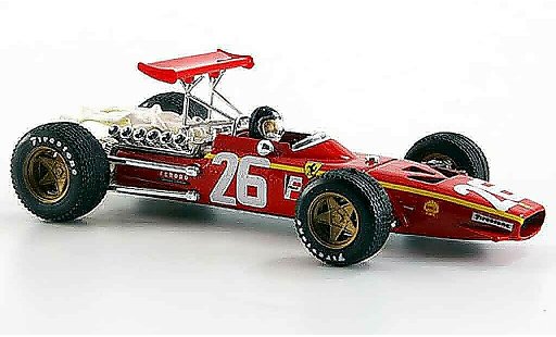 Ferrari 312 F1 1/43 Brumm f1no.26 jacky ickx 40.jubilaum 1968 2008 1968 diecast model cars