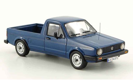 Volkswagen Caddy Base 1/43 Neo mk 1 blue diecast model cars