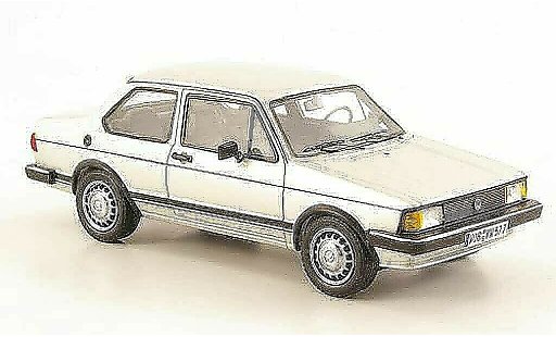 Volkswagen Jetta I 1/43 Neo grey beige 2-portes 1980 diecast model cars