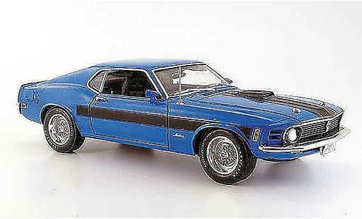 Ford Mustang Special Edition 1/18 Highway 61 sidewinder blue/black diecast model cars