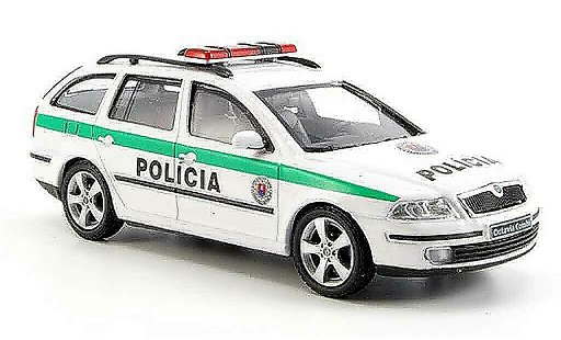 Skoda Octavia Combi 1/43 Abrex slowakische police 2004 diecast model cars