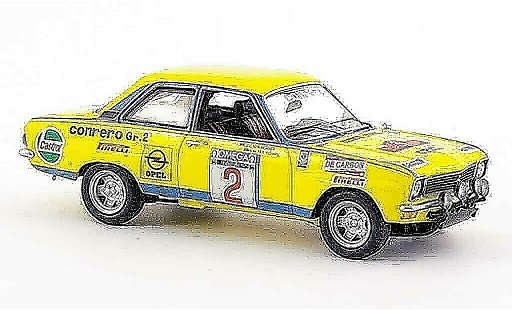 Opel Ascona A A 1/43 Schuco no.2 conrero rallye elba 1975 diecast model cars
