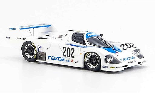 Mazda 757 Base 1/43 Spark No.202 Kennedy Galvin Dieudonne Le Mans 1987 diecast model cars