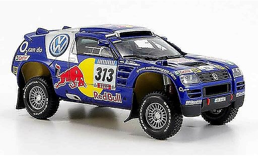 Volkswagen Touareg Dakar 1/43 Minichamps no.313 paris 2005 diecast model cars