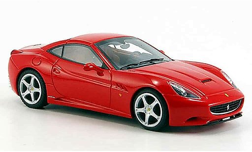 Ferrari California 2008 1/43 Look Smart red closed diecast model cars