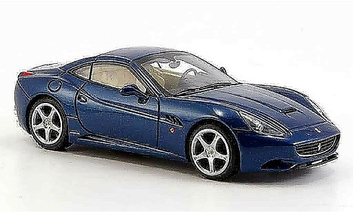 Ferrari California 2008 1/43 Look Smart blue closed diecast model cars