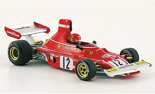 Ferrari 312 B 1/43 Red Line 3 no.12 niki lauda winner gp spanien 1974 diecast model cars