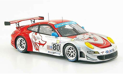 Porsche 911 GT3 RSR 1/43 Spark 2008 No.80 Le Mans diecast model cars