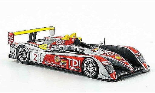 Audi R10 course 1/43 Minichamps 2008 No.2 Sport winner 24h Le Mans diecast model cars