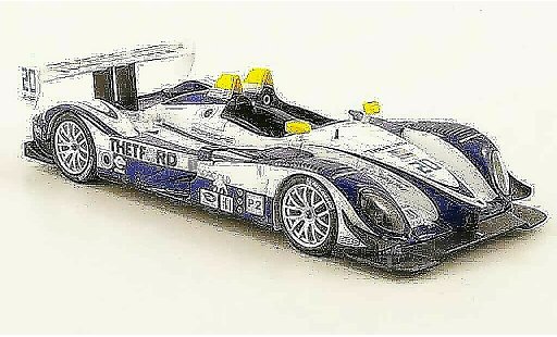 Porsche RS Spyder 1/43 Minichamps No.20 Thetford ALMS 12h Sebring 2008 diecast model cars