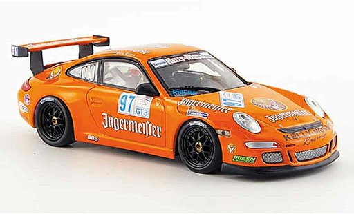 Porsche 911 GT3 CUP 1/43 Minichamps 2008 Team Kellymoss Racing Le Mans diecast model cars