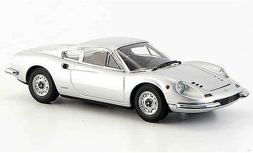 Ferrari Dino GT 1/43 Kyosho dino grey metallisee diecast model cars