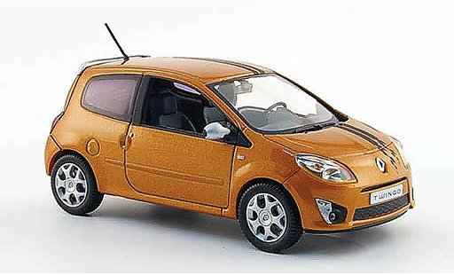 Renault Twingo GT 1/43 Norev orange 2007 diecast model cars
