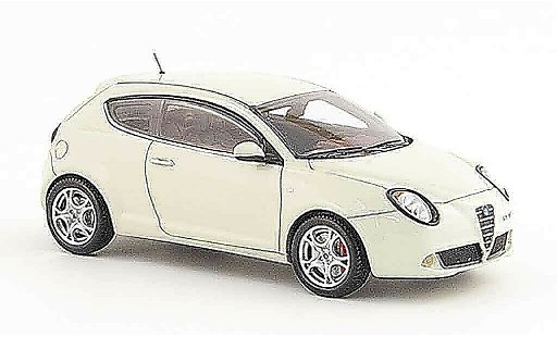 Alfa Romeo Mito berline 1/43 Provence Moulage white 2008 diecast model cars