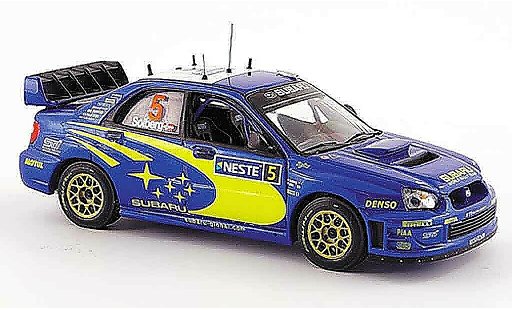 Subaru Impreza WRC 1/43 IXO no.5 rallye finlande 2005 diecast model cars