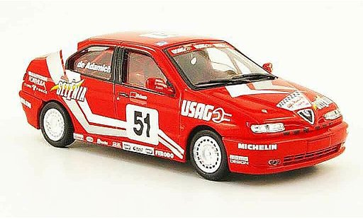 Alfa Romeo 146 challenge 1/43 Pego no.51 de adamich 1998 diecast model cars