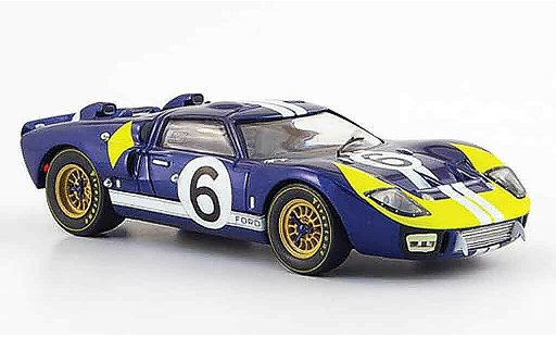 Ford GT40 Mk II 1/43 IXO GT 40 No.6 Andretti Bianchi 24h Le Mans 1966 diecast model cars