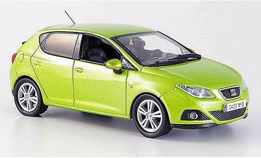 Seat Ibiza Base 1/43 J Collection -vert 5-portes 2008 diecast model cars