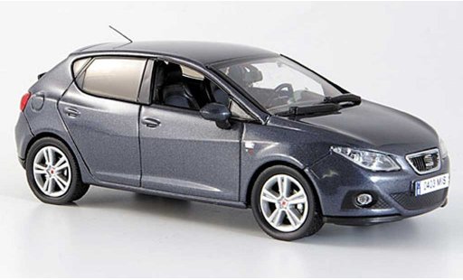Seat Ibiza SC 1/43 J Collection black-grey 5-portes 2008 diecast model cars