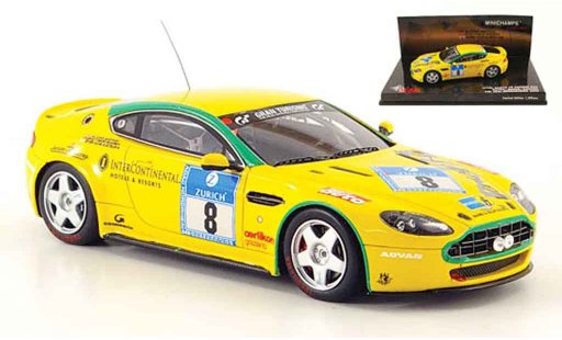 Aston Martin V8 vantage 1/43 Minichamps n24 no.8 team mathai 24h nurburgring 2008 diecast model cars