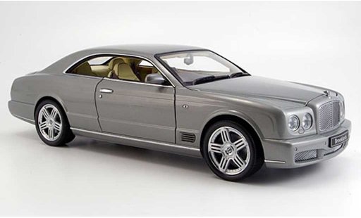 Bentley Brooklands coupe 1/18 Minichamps grey 2007 diecast model cars