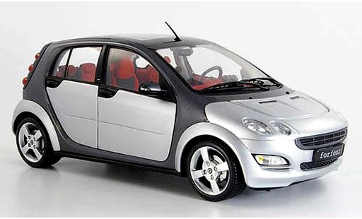 Smart ForFour Base 1/18 Kyosho grey exklusiv 2004 diecast model cars