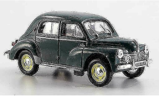 Renault 4CV Grand Luxe 1/43 Eligor green 1950 diecast model cars