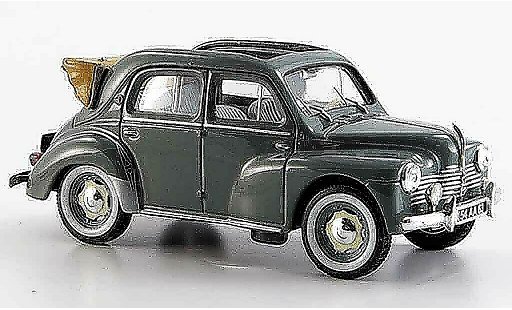 Renault 4CV Cabriolet 1/43 Eligor grey 1953 diecast model cars