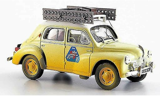 Renault 4CV Racing 1/43 Eligor rallye mediteranee 1950 diecast model cars
