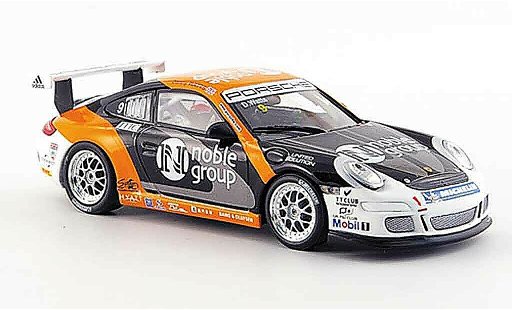 Porsche 911 GT3 CUP 1/43 Minichamps 2007 No.9 Watts diecast model cars