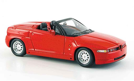 Alfa Romeo RZ zagato roadster 1/43 Spark red 1992 diecast model cars