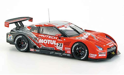 Nissan Skyline R35 1/43 Ebbro JGTC GT R Motul Autech No.22 Fuji Super GT 2008 diecast model cars