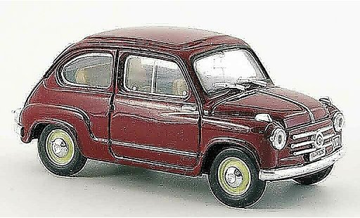 Fiat 600 Berlina 1/43 Brumm Polizia Stradale police 1955 diecast model cars