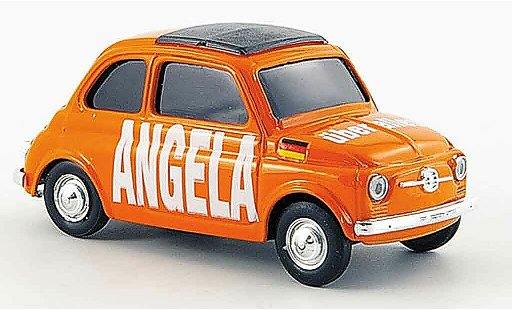 Fiat 500 A 1/43 Brumm Angela uber alles diecast model cars