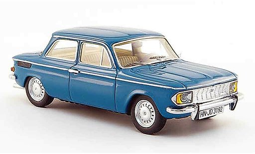 NSU 1200 C 1/43 Neo green blue 1969 diecast model cars