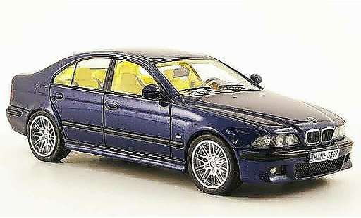 Bmw M5 berline 1/43 Neo E39 blue 2002 diecast model cars